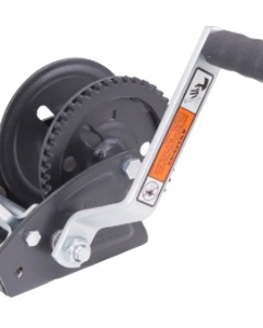 Hand winch lh handle 635kg/1400lb drum hub 7/8"